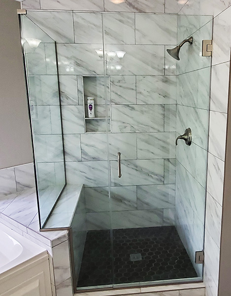 Corner Enclosure  Creative Mirror & Shower