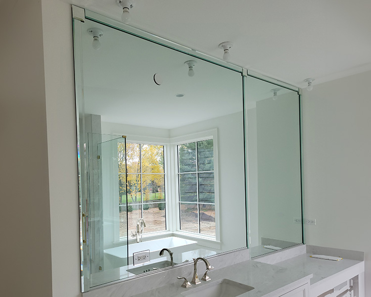 Chicago Glass Custom Bathroom Mirrors