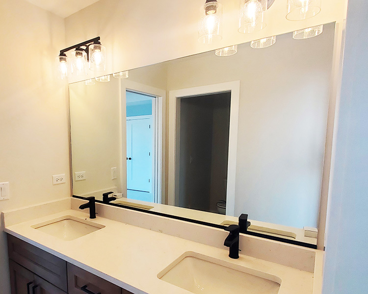 Chicago Glass Custom Bathroom Mirrors