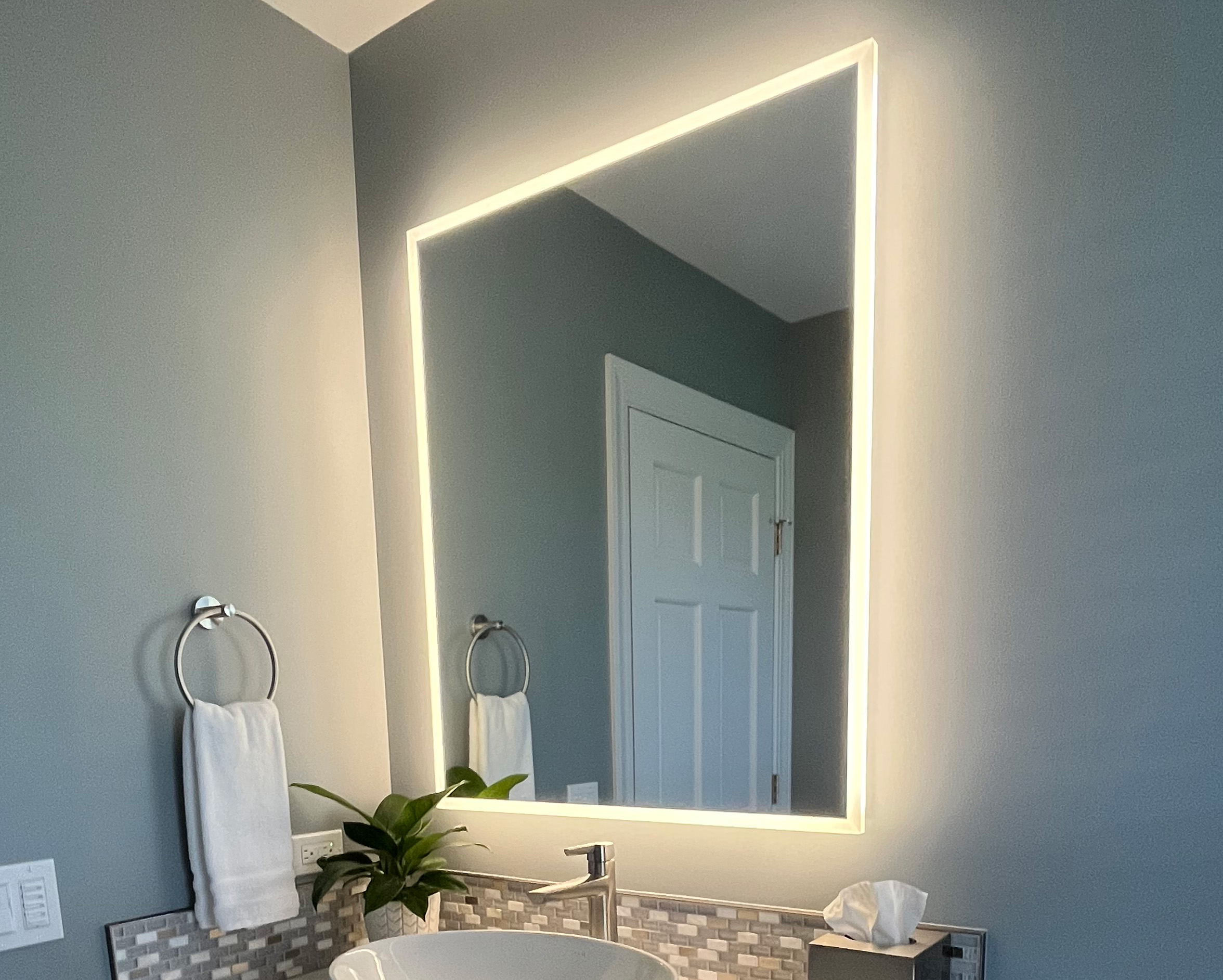 Lighted Mirrors  Creative Mirror & Shower