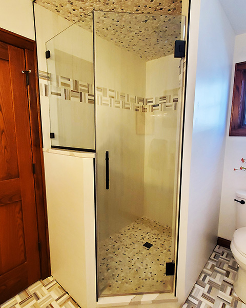 Chicago Glass Neo Angle Frameless Shower Doors