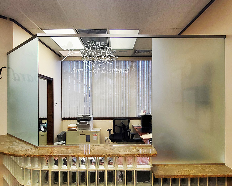 Chicago Glass Sliding Showcase Doors and Office Pass-Thru Windows